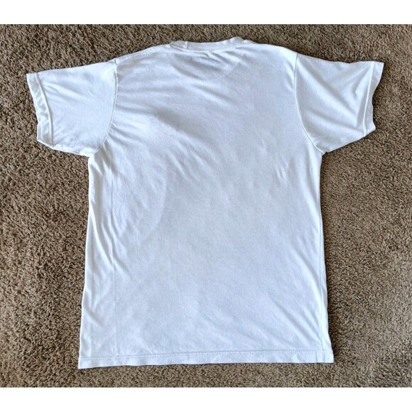 Wu Tang T-Shirt Men's Large White Embroidered Short Sleeve - Picture 4 of 6